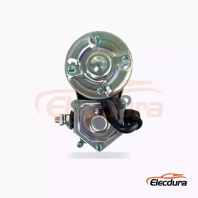 428000-1690 Case 586G Stivuitor și motor de pornire 650K, 12V 2,7kW 10 dinți, vedere la terminalul din spate