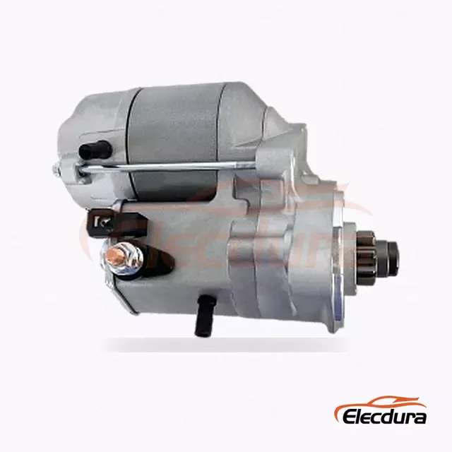 428000-249017388 Motor de arranque de servicio pesado, 12 V, 2,5 kW, 10 dientes, vista del terminal trasero