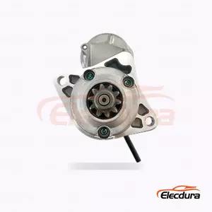 428000-2580 Motorino di avviamento cassa, 24 V 3,0 kW 10 denti, vista laterale completa