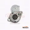 428000-0290 Toyota Hilux og Hiace Diesel Startermotor, 12V 2,7kW 10 t&aelig;nder, Drive-Ende Monteringsvisning