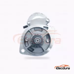 128000-7300 Yanmar 3TNV88 디젤 장비 스타터 모터, 12V 2.0kW 15톱니, 전체 측면도