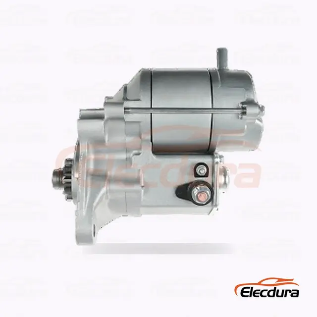 128000-5590 Carcasă motor de pornire, 12 V 1,4 kW 10 dinți, vedere la terminalul din spate