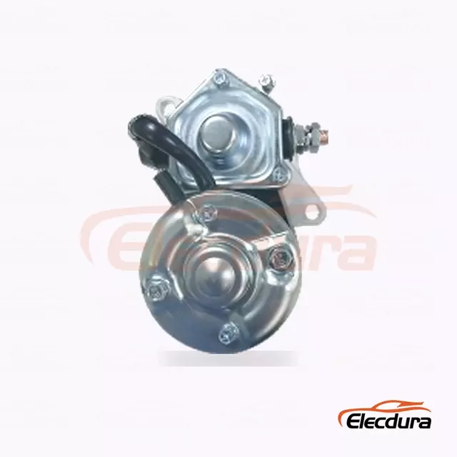 128000-4250 Стартер Isuzu 6SD1 и 6SA1, 24 В, 5,5 кВт, 11 зубьев, полный вид сбоку