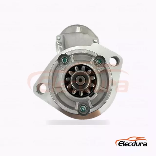 128000-4110 Toyota 지게차 및 산업용 장비 스타터 모터, 12V 2.5kW 11톱니, 전체 측면도