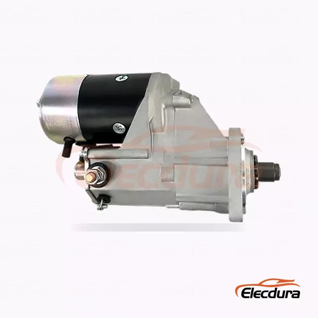 60086-33110 Heavy-Duty startermotor, 24V 4,5kW 11 t&aelig;nder, bagfra terminalvisning