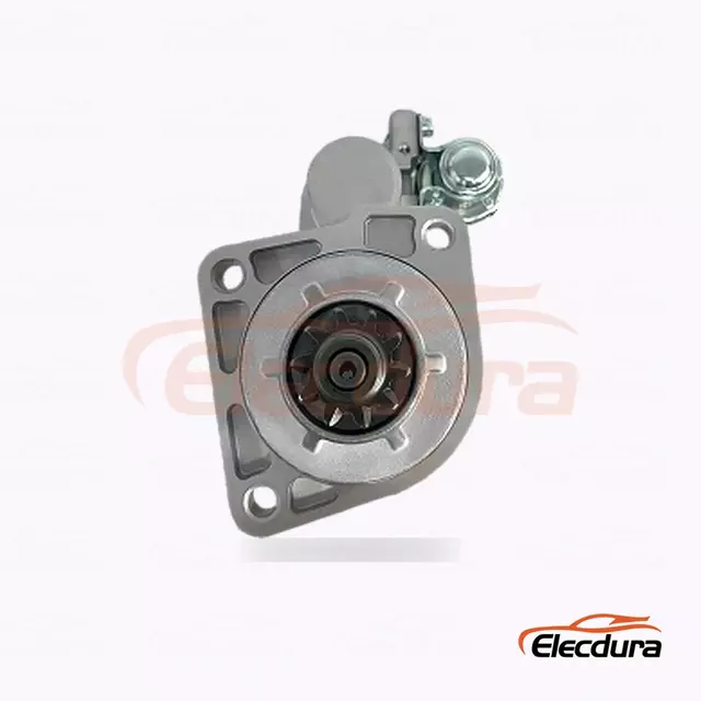 61005266 Motor de arranque de servicio pesado, 12 V, 3,3 kW, 10 dientes, vista lateral completa