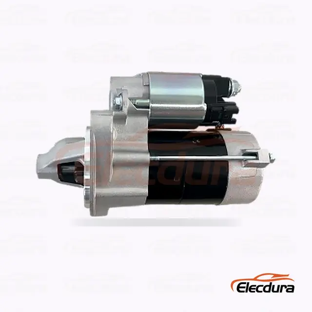 0986023910 Motor de partida Toyota, 12V 1kW 9 dentes, vista do terminal traseiro