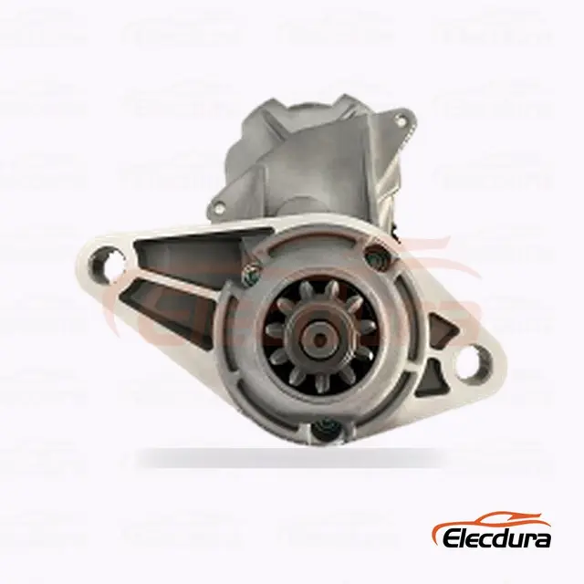 4HF1 Isuzu Startermotor, 24V 4,0kW 11 t&aelig;nder, komplet set fra siden