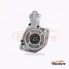 M2T74171 Motorino di avviamento Mitsubishi 4D56 a pignone alto, 12 V 2,2 kW 10 denti, vista montaggio lato comando