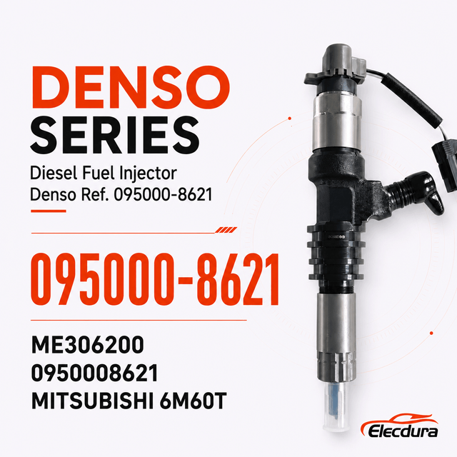 Denso Κωδ. 095000-8621 Diesel Injector για Mitsubishi 6M60T