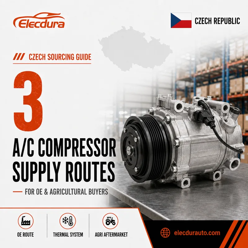 3 rotte ceche con aria condizionata Compressore per OE e acquirenti agricoli