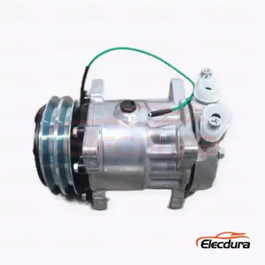 7H15 24V A2 125 mm Heavy-Duty A/C Kompressor til LiuGong 862H hjull&aelig;sser