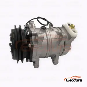 7H15 24V A1 132 mm Schwerlast Klimaanlage Kompressor f&uuml;r FAW Jiefang New Dawei LKW