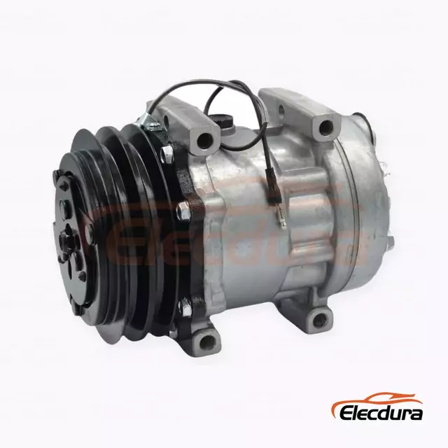 Компрессор кондиционера 7H13 12V A2 132 мм для тяжелых условий эксплуатации для строительной техники Caterpillar 307E