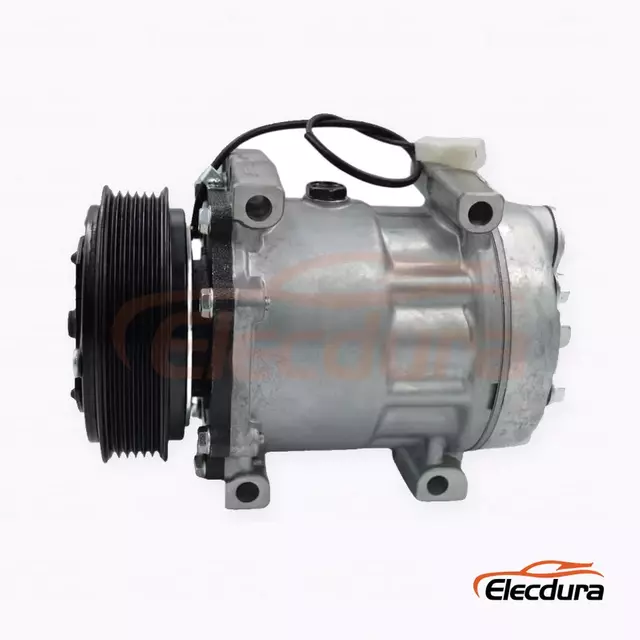 AGCO bi&ccedil;erd&ouml;ver i&ccedil;in 7H15 24V 6PK 119 mm Ağır Hizmet Klima Kompres&ouml;r&uuml;