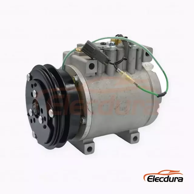5S14 24V A1 132 mm Compressor A/C para servi&ccedil;o pesado para escavadeira Caterpillar 320B