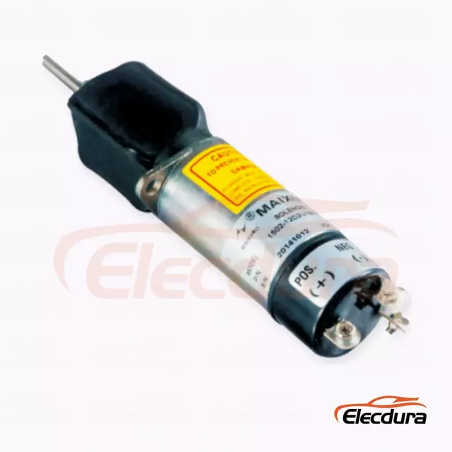 Elektromagnes wyłączający paliwo 1502-12D2U1B1S2A 1502-24D2U1B1S2A do przemysłowych system&oacute;w sterowania silnikiem wysokoprężnym Woodward