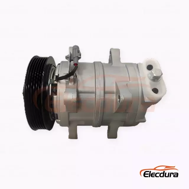 6K17C 24V PV6 135 mm links-15 graden flare Heavy-Duty A / C-compressor voor Foton Auman GTL-truck
