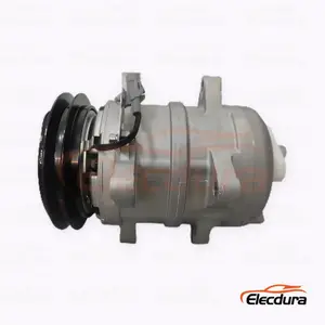 Compresor de aire acondicionado de alta resistencia de ocho orejas 6K17C 24V A1 135 mm para cami&oacute;n pesado Foton Auman H3