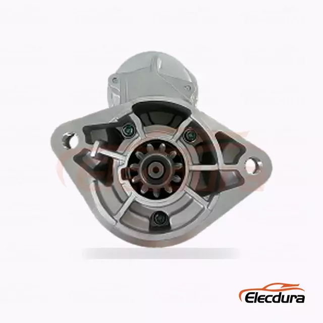 Motor de arranque tipo Denso, 12 V, 2,5 kW, 11 dientes CW, variante D, vista lateral completa