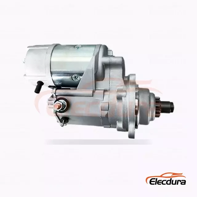 Motor de arranque tipo Denso, 24 V, 4,5 kW, 11 dientes, variante CW, vista del terminal trasero