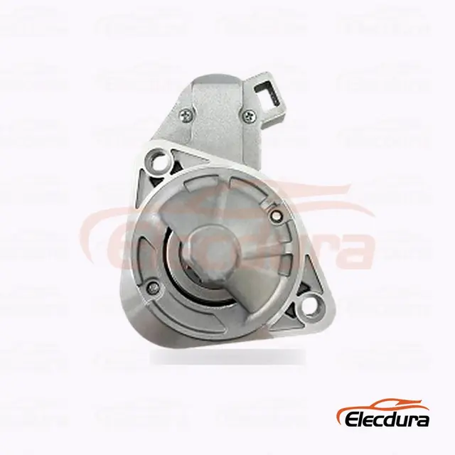 S3233S Hyundai Starter Motor، 12 فولت، 0.9 كيلو وات، 11 سنًا، منظر طرفي خلفي