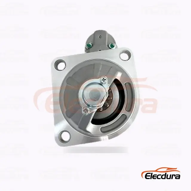 S25-156 Hitachi-type startmotor, komplet set fra siden