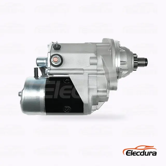 128000-2450 Isuzu Komatsu Startmotor Engros, komplet set fra siden