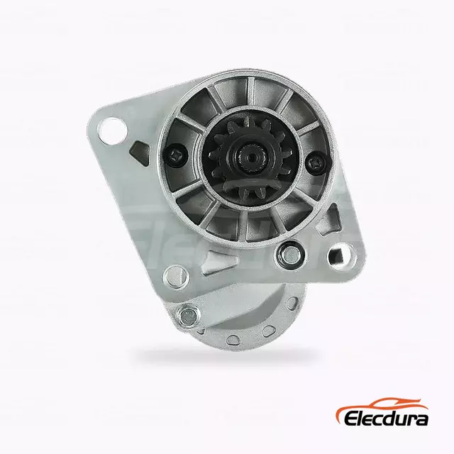 0K620-18-400 Kia K2400 Mazda B2200 スターター モーター卸売、ドライブエンドの正面図