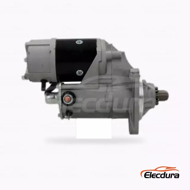 231503113 Doosan jeř&aacute;bov&yacute; startovac&iacute; motor B2B nap&aacute;jen&iacute; 24V, kompletn&iacute; bočn&iacute; pohled
