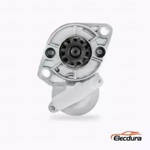 028000-6250 Kubota L4350 L4850 Motor de arranque 12V 1.4kW 11T, Vista frontal del extremo de transmisi&oacute;n