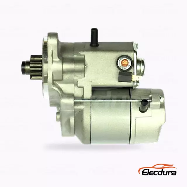 028000-0621 Kubota V2203 มอเตอร์สตาร์ท 12V 1.4kW 9T, มุมมองด้านข้างที่สมบูรณ์
