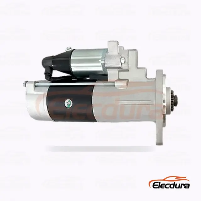 M2T78372 Mitsubishi 6D31 Motor de arranque , 24V 5.0 kW 11 dientes, vista lateral completa