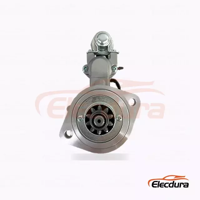 M3T-56174 Motor Starter Tugas Berat, 24V 6.0kW 10 Gigi, Tampak Samping Lengkap