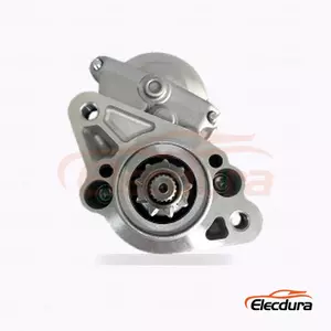 228000-4080 Toyota Start&eacute;r Motor, 12V 1,8kW 9 zubů, kompletn&iacute; bočn&iacute; pohled