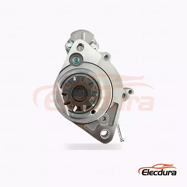 23300-EB71E Hitachi-type startmotor, 12V 2,8kW 10 t&aelig;nder, komplet set fra siden