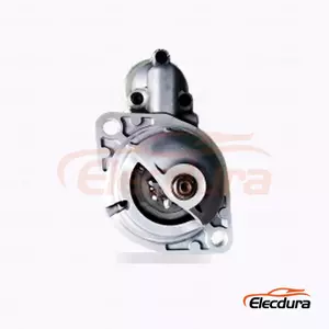 0001107057 Bosch Marş Motoru, 12V 1.4kW 9 Dişli, Komple Yan G&ouml;r&uuml;n&uuml;m
