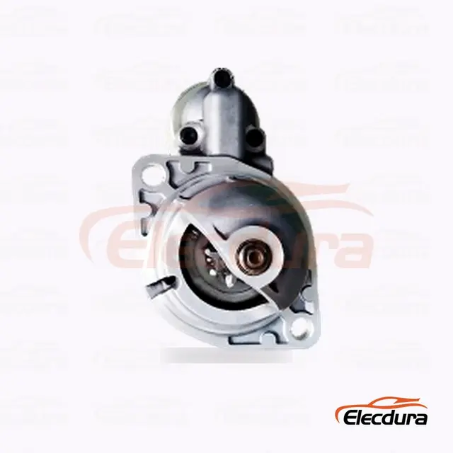 0001107057 Bosch Startmotor , 12V 1.4 kW 9 tanden, compleet zijaanzicht