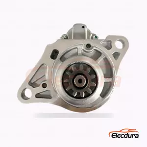 1811003493 D&eacute;marreur Isuzu 6HK1, 24 V 5,5 kW 11 dents, vue lat&eacute;rale compl&egrave;te