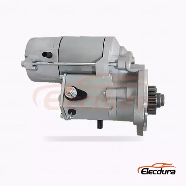 Motor de partida Nissan 17099, 12V 1,4kW 15 dentes, vista do terminal traseiro