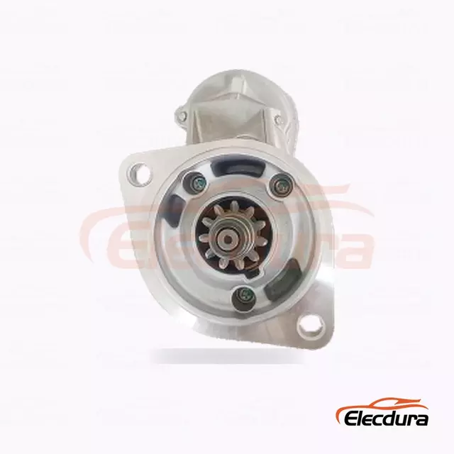 128080-9504 Industri menggunakan Motor Starter Denso, 12V 2.5kW 13 Gigi, Tampak Samping Lengkap