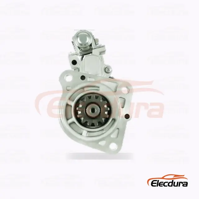 M009T66971 Mercedes-Benz Anlasser, 24 V, 5,5 kW, 13 Z&auml;hne, Ansicht des hinteren Anschlusses