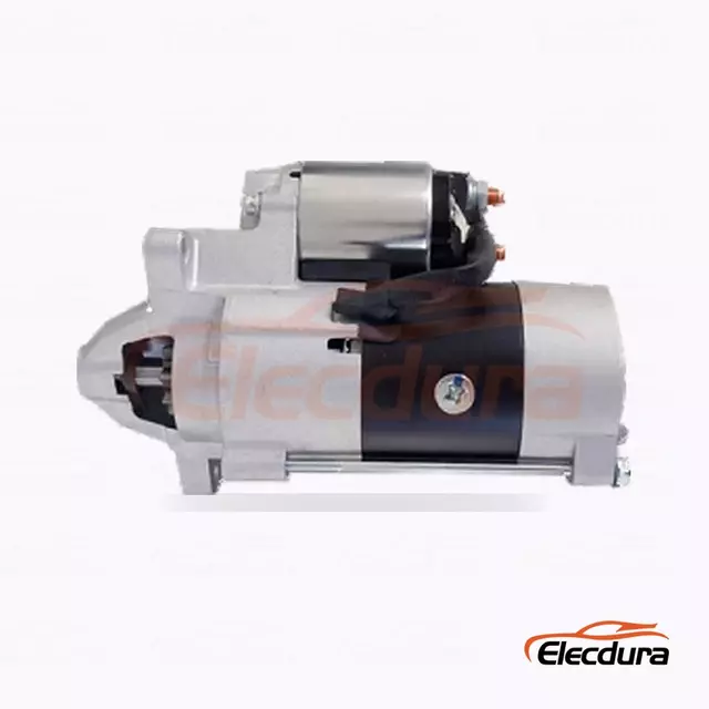 015658 Kraftig startmotor, komplett sidovy