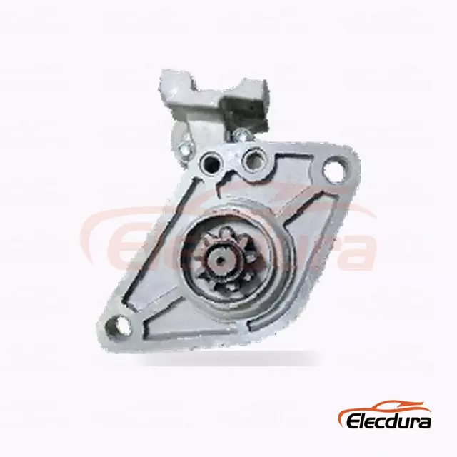 36100-45500 มอเตอร์สตาร์ทอุปกรณ์หนัก Hyundai และ Kia, 24V 5.0kW 9 ฟัน, มุมมองเทอร์มินัลด้านหลัง