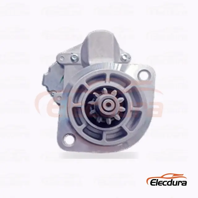 32G66-10100 Mitsubishi Motor de arranque , 24V 5 kW 10 dientes, vista del terminal trasero