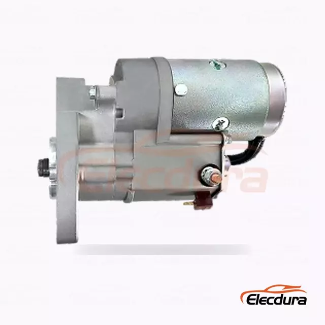 03111-4240 Hyundai Terracan 2.9 CRDi startmotor, 12V 2.2kW 10 t&aelig;nder, komplet set fra siden