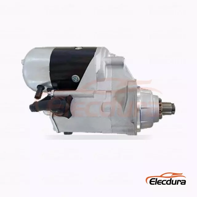 8980844070 Motor de pornire Hitachi ZX160LC-3 4JJ1 V&acirc;nzare cu ridicata, vedere frontală la capătul de antrenare