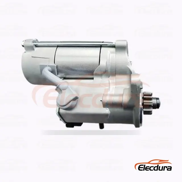 428000-0980 Motor de arranque Dodge, 12 V, 2 kW, 10 dientes, vista del terminal trasero