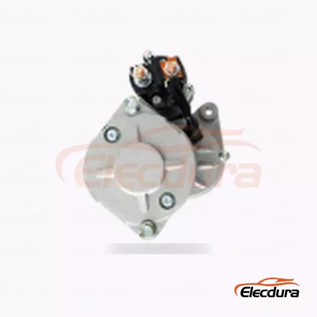 6D16 Mitsubishi 6D16 a start&eacute;r Kobelco, 24V 5,5kW 11 zubů, kompletn&iacute; bočn&iacute; pohled