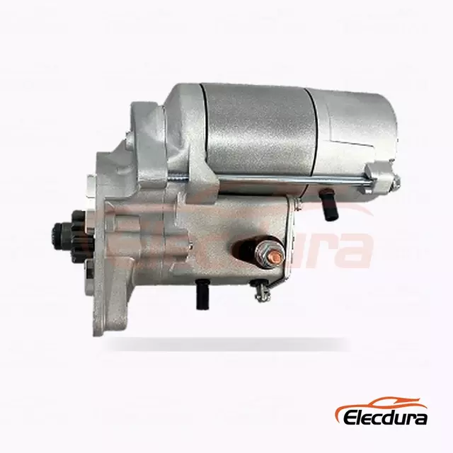 228000-2120 JS1089 Toyota Hilux 스타터 모터, 12V 2.0kW 10톱니, 후면 터미널 보기